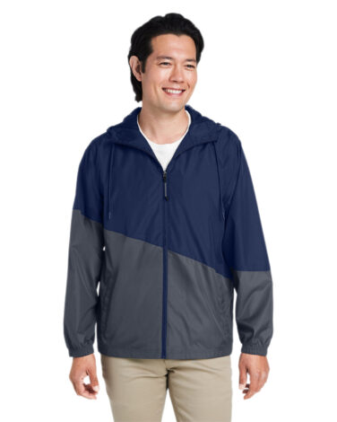 Core 365 Unisex Techno Lite Colorblock Windbreaker