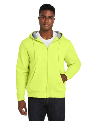 Harriton Men's ClimaBloc™ Lined Heavyweight Hooded Sweatshirt