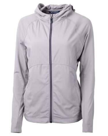 Cutter & Buck Adapt Eco Knit Hybrid Recycled Womens Full Zip Jacket