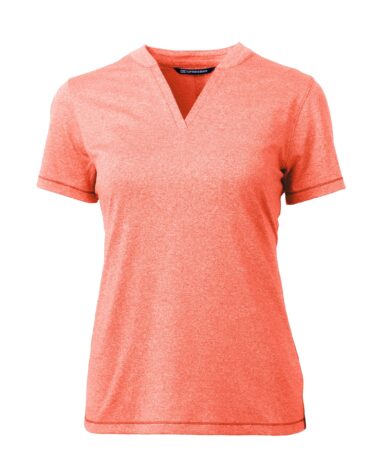 Cutter & Buck Forge Heathered Stretch Womens Blade Top