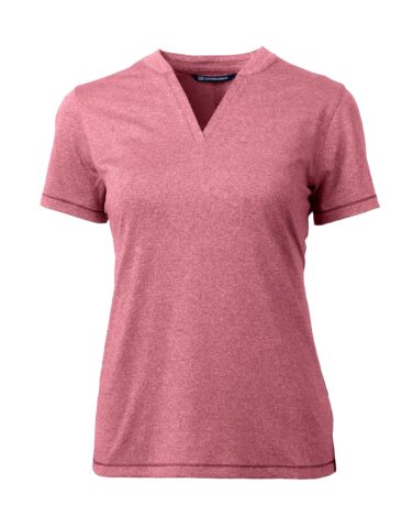 Cutter & Buck Forge Heathered Stretch Womens Blade Top