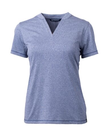 Cutter & Buck Forge Heathered Stretch Womens Blade Top