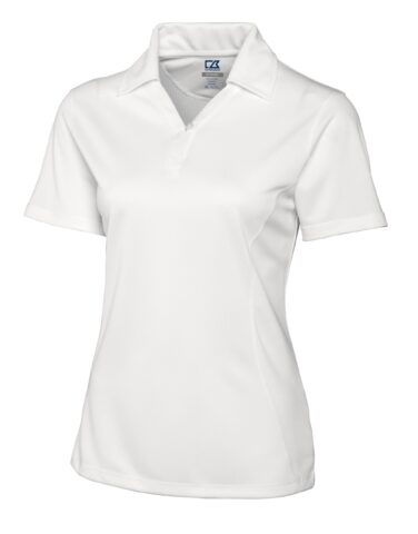 Cutter & Buck CB Drytec Genre Textured Solid Womens Polo
