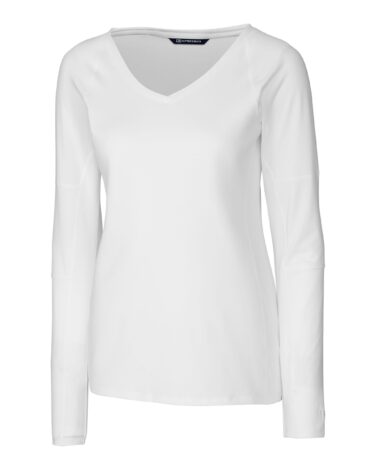 Cutter & Buck L/S Victory V Neck