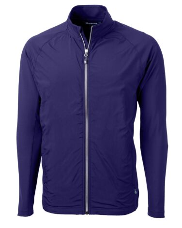 Cutter & Buck Adapt Eco Knit Hybrid Recycled Mens Full Zip Jacket