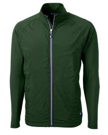 Cutter & Buck Adapt Eco Knit Hybrid Recycled Mens Full Zip Jacket
