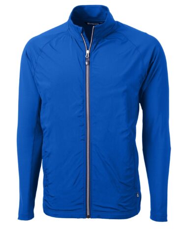 Cutter & Buck Adapt Eco Knit Hybrid Recycled Mens Full Zip Jacket