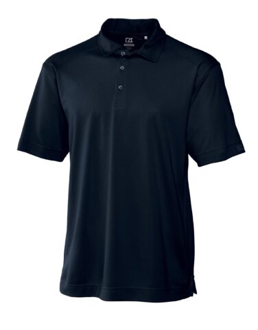 Cutter & Buck CB Drytec Genre Textured Solid Mens Polo