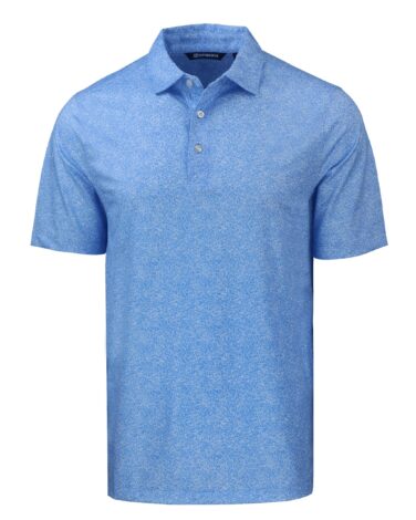 Cutter & Buck Pike Constellation Print Stretch Mens Polo