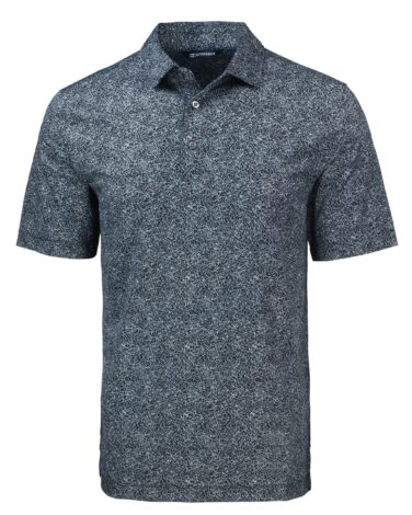 Cutter & Buck Pike Constellation Print Stretch Mens Polo