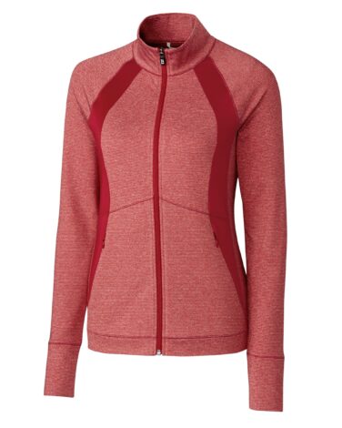 Cutter & Buck Womens Shoreline Colorblock Full-Zip