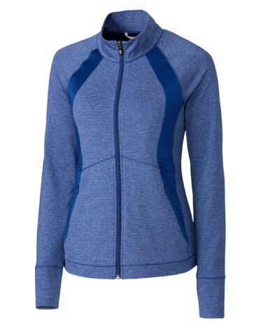 Cutter & Buck Womens Shoreline Colorblock Full-Zip