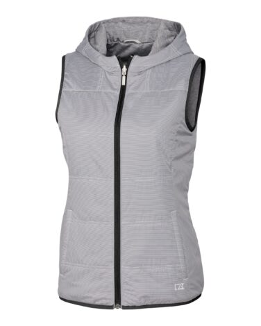 Cutter & Buck Womens Cora Reversible Hooded Vest