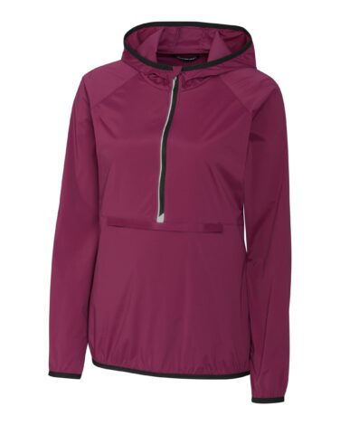 Cutter & Buck Womens Breaker Hooded Half-Zip