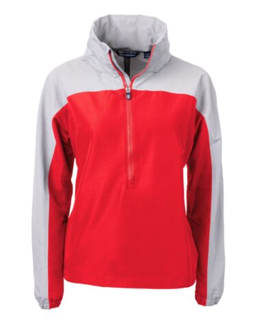 Cutter & Buck Charter Eco Recycled Womens Anorak Jacket