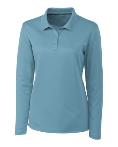Clique Spin Eco Performance Jersey Long Sleeve Womens Polo