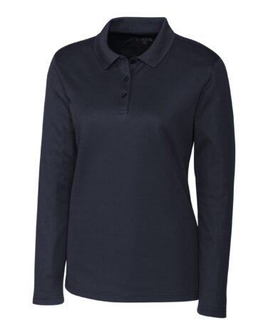 Clique Spin Eco Performance Jersey Long Sleeve Womens Polo