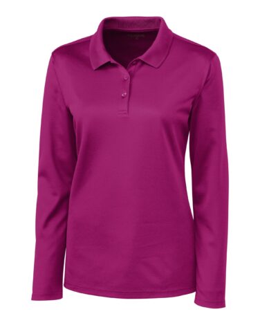 Clique Spin Eco Performance Jersey Long Sleeve Womens Polo