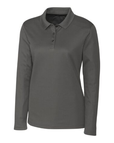 Clique Spin Eco Performance Jersey Long Sleeve Womens Polo