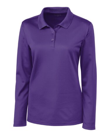 Clique Spin Eco Performance Jersey Long Sleeve Womens Polo