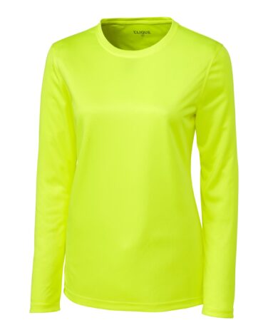 Clique Spin Eco Performance Long Sleeve Womens Tee Shirt