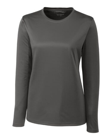 Clique Spin Eco Performance Long Sleeve Womens Tee Shirt