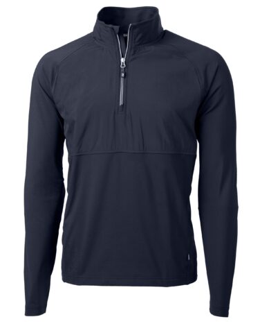 Cutter & Buck Adapt Eco Knit Hybrid Recycled Mens Quarter Zip