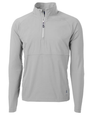 Cutter & Buck Adapt Eco Knit Hybrid Recycled Mens Quarter Zip