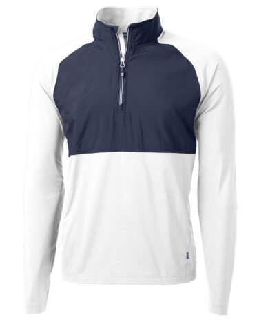 Cutter & Buck Adapt Eco Knit Hybrid Recycled Mens Quarter Zip
