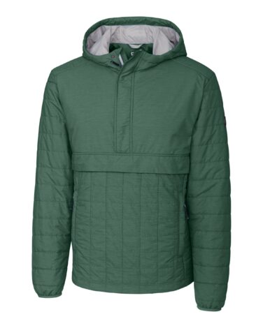 Cutter & Buck Rainier PrimaLoft® Mens Eco Insulated Rainier Half Zip Popover Quilted Jacket