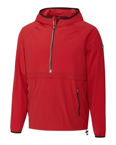 Cutter & Buck Mens Breaker Hooded Half-Zip