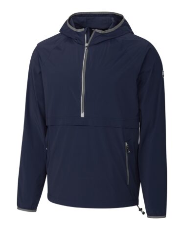 Cutter & Buck Mens Breaker Hooded Half-Zip