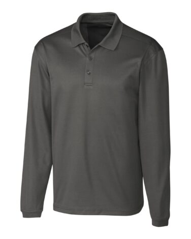 Clique Spin Eco Performance Jersey Long Sleeve Mens Polo