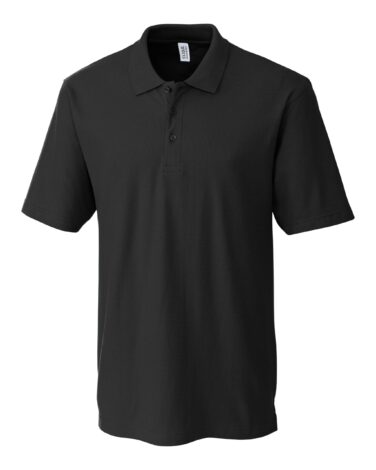Clique Addison All Cotton Pique Short Sleeve Mens Polo