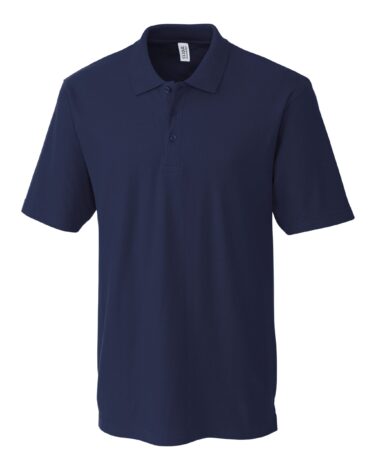 Clique Addison All Cotton Pique Short Sleeve Mens Polo