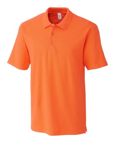 Clique Addison All Cotton Pique Short Sleeve Mens Polo