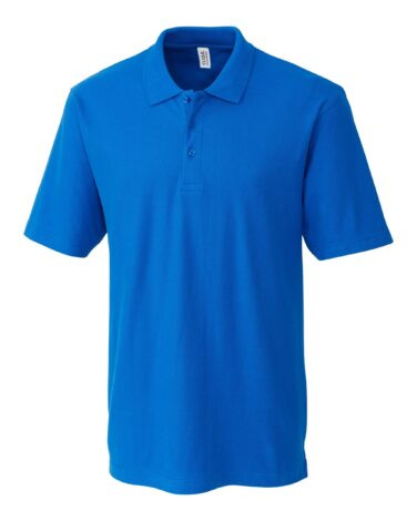 Clique Addison All Cotton Pique Short Sleeve Mens Polo