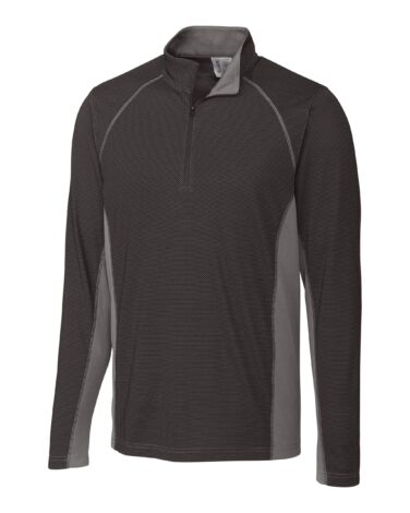 Clique Ice Pique Colorblock Mens Half Zip Pullover
