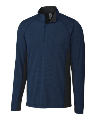 Clique Ice Pique Colorblock Mens Half Zip Pullover