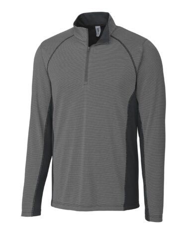 Clique Ice Pique Colorblock Mens Half Zip Pullover