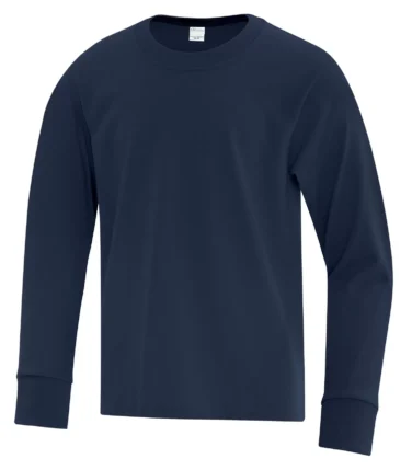 Atc™ Everyday Cotton Long Sleeve Youth Tee