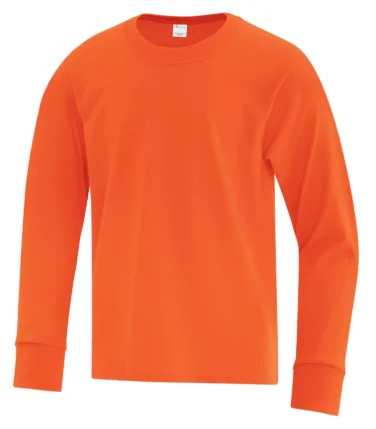 Atc™ Everyday Cotton Long Sleeve Youth Tee