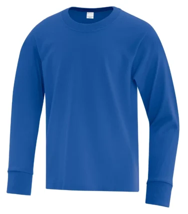 Atc™ Everyday Cotton Long Sleeve Youth Tee