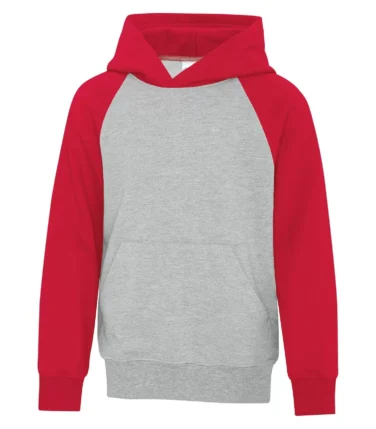 Atc™ Everyday Fleece Two Tone Hooded Youth Sweatshirt