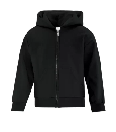 Atc™ Everyday Fleece Full Zip Hooded Youth Sweatshirt