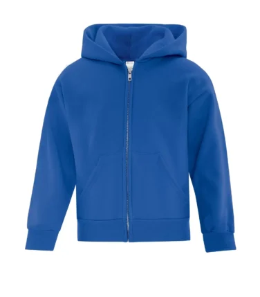 Atc™ Everyday Fleece Full Zip Hooded Youth Sweatshirt