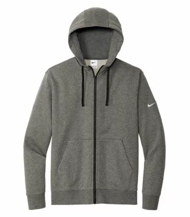 Nike Club Fleece Sleeve Swoosh Full Zip Hoodie