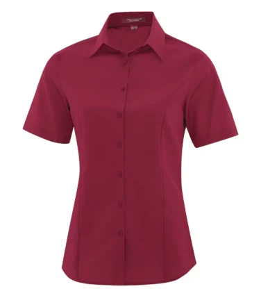 Coal Harbour® Everyday Short Sleeve Woven Ladies' Shirt