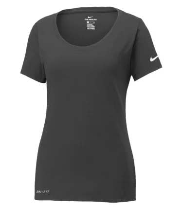 Nike Dri-fit Cotton/poly Scoop Neck Ladies' Tee