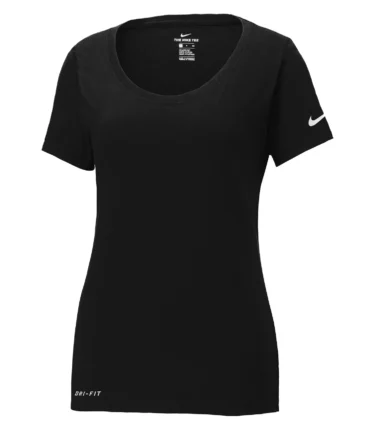 Nike Dri-fit Cotton/poly Scoop Neck Ladies' Tee
